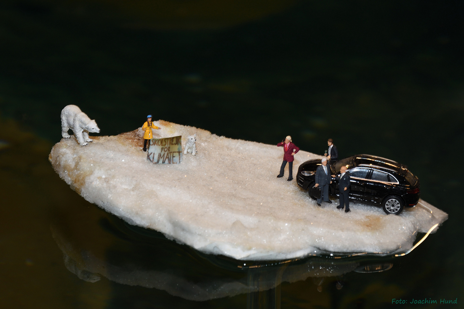 Greta Thunberg im Miniatur Wunderland Hamburg