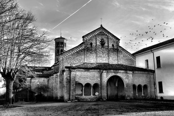 Grey Sky and Ancient Stones