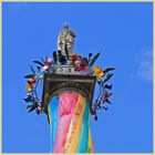 Greys Monument decorated