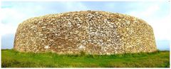 Grianan of Aileach in der Abendsonne