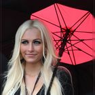 Grid Girl vom Rennstall Black Falcon