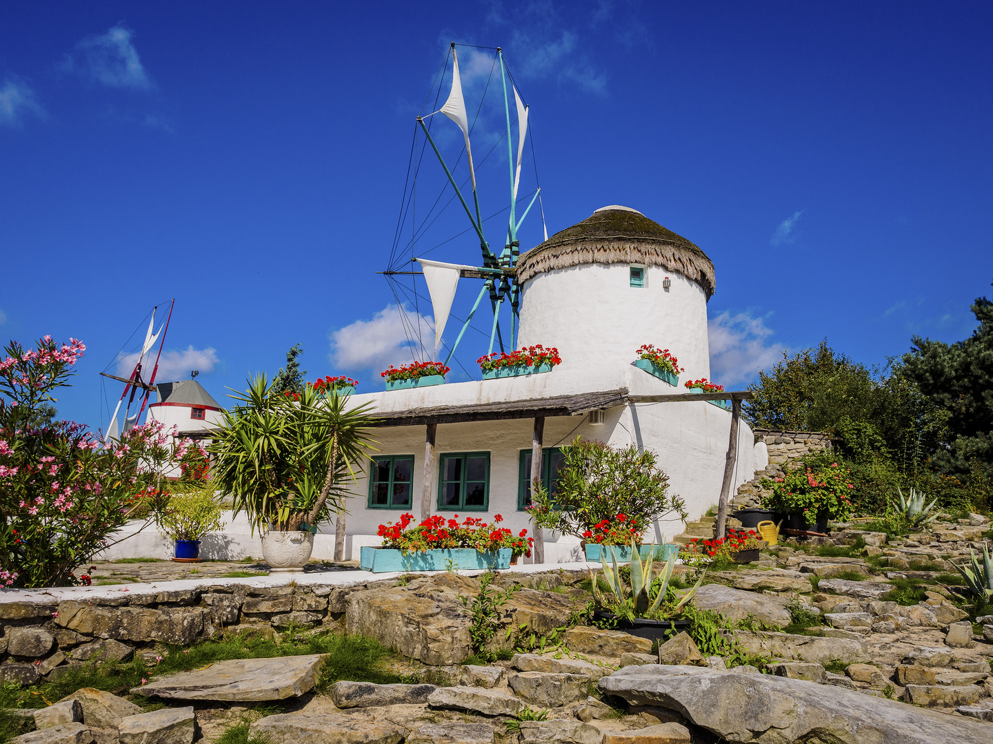 Griechenland? Nein, Mühlenmuseum Gifhorn