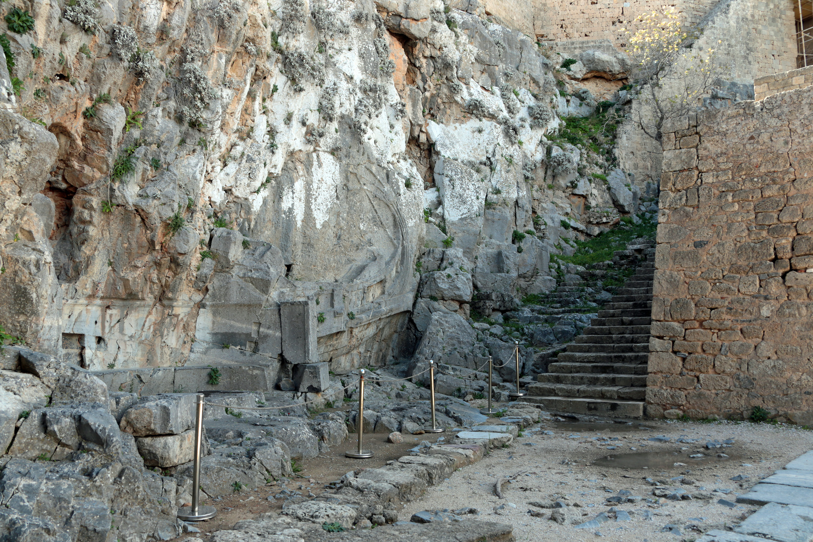 Griechenland, Rhodos, Lindos, Akropolis 