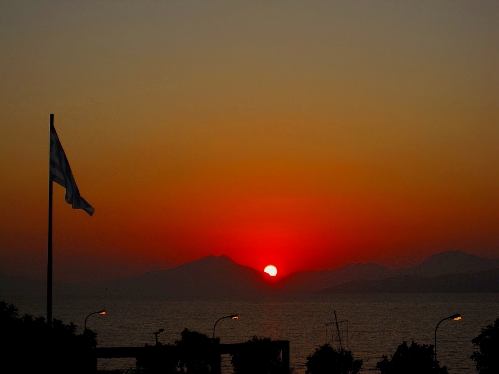 Griechenland Sunset Insel Kos