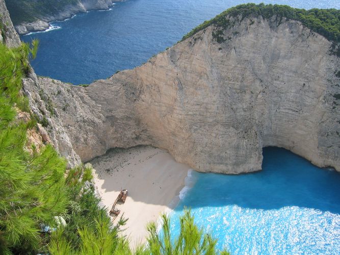 Griechenland-Zakynthos: Ship Wreck