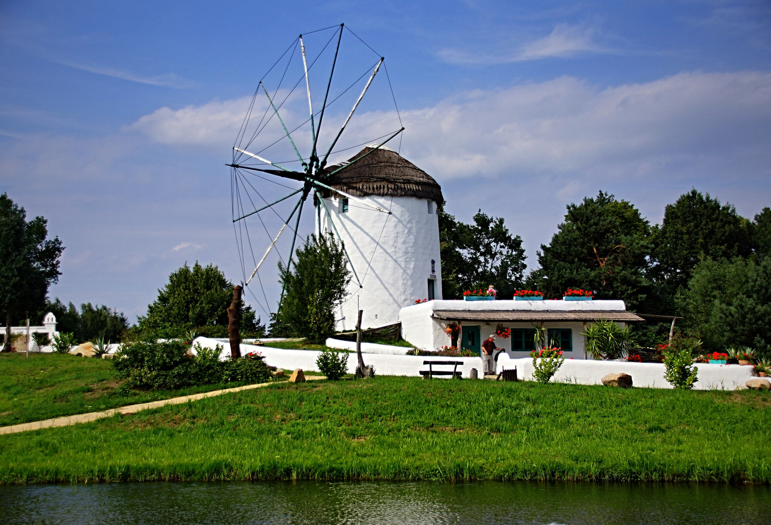 Griechische Mühle Mykonos