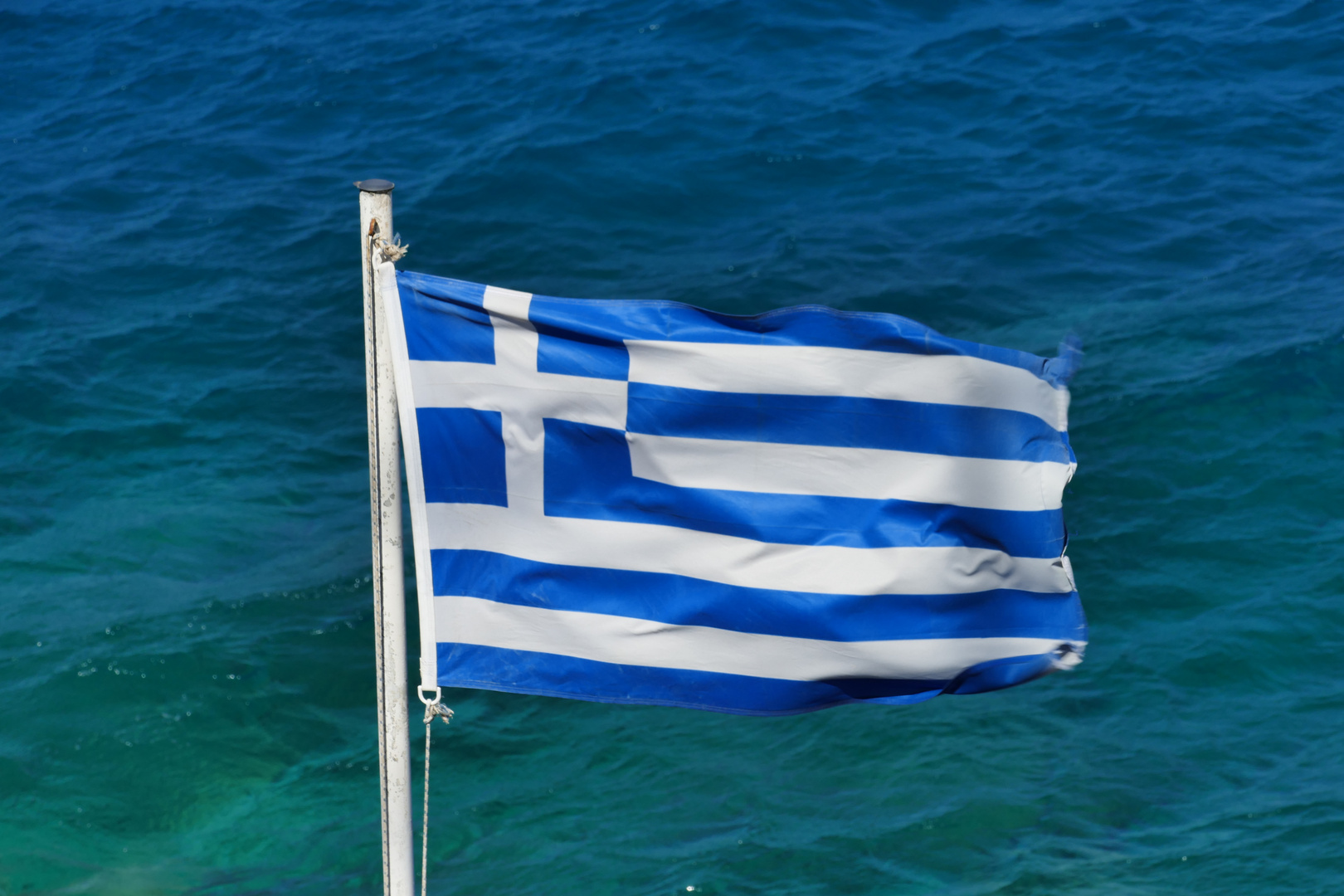 Griechische Nationalflagge