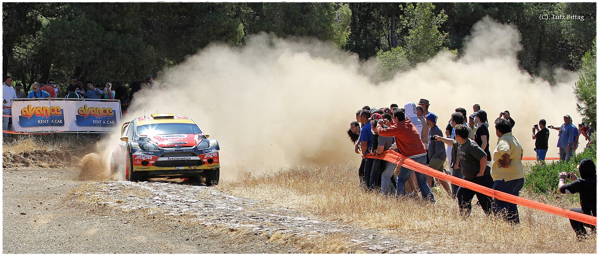 Griechische Rallye-Fans