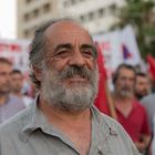 Griechischer Demonstrant