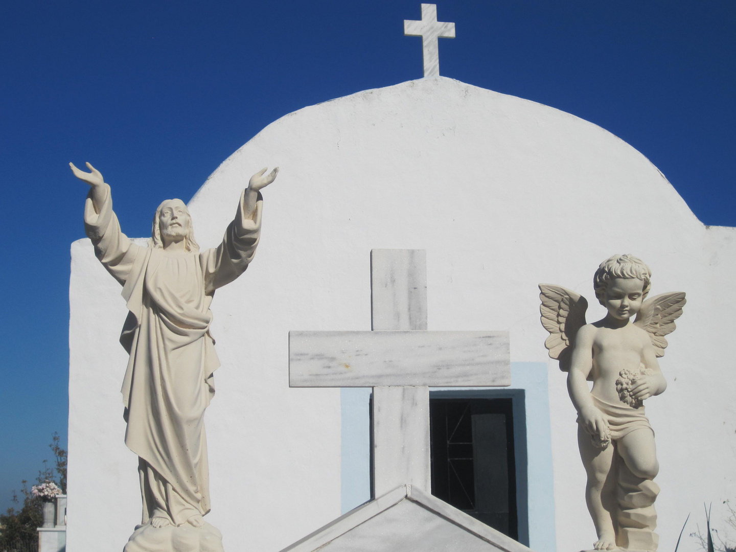 griechischer Dorffriedhof