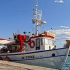 Griechischer Fischkutter im Hafen