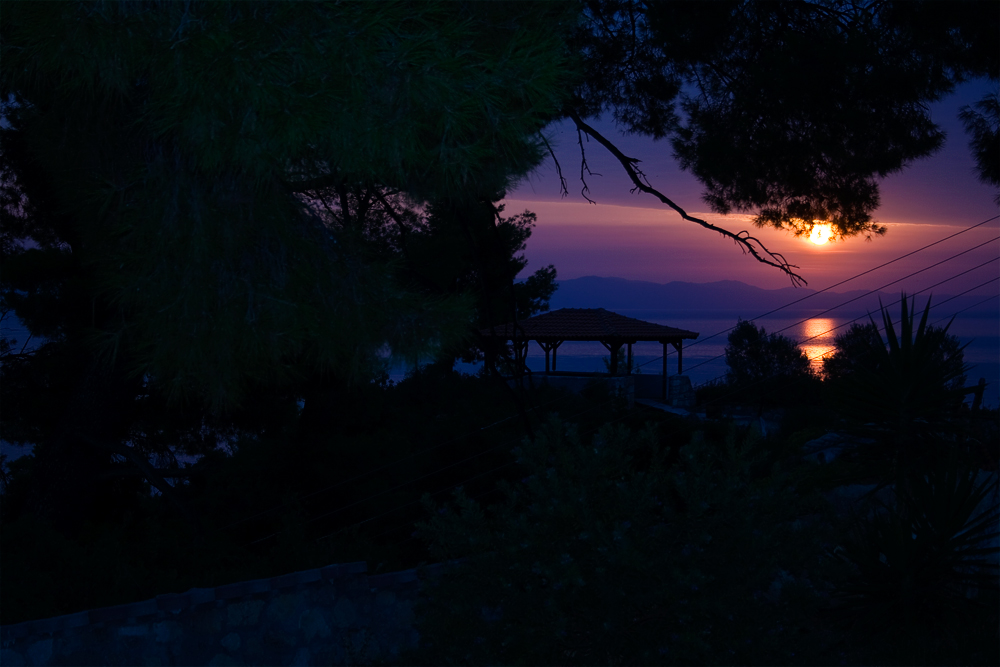 Griechischer Sonnenaufgang
