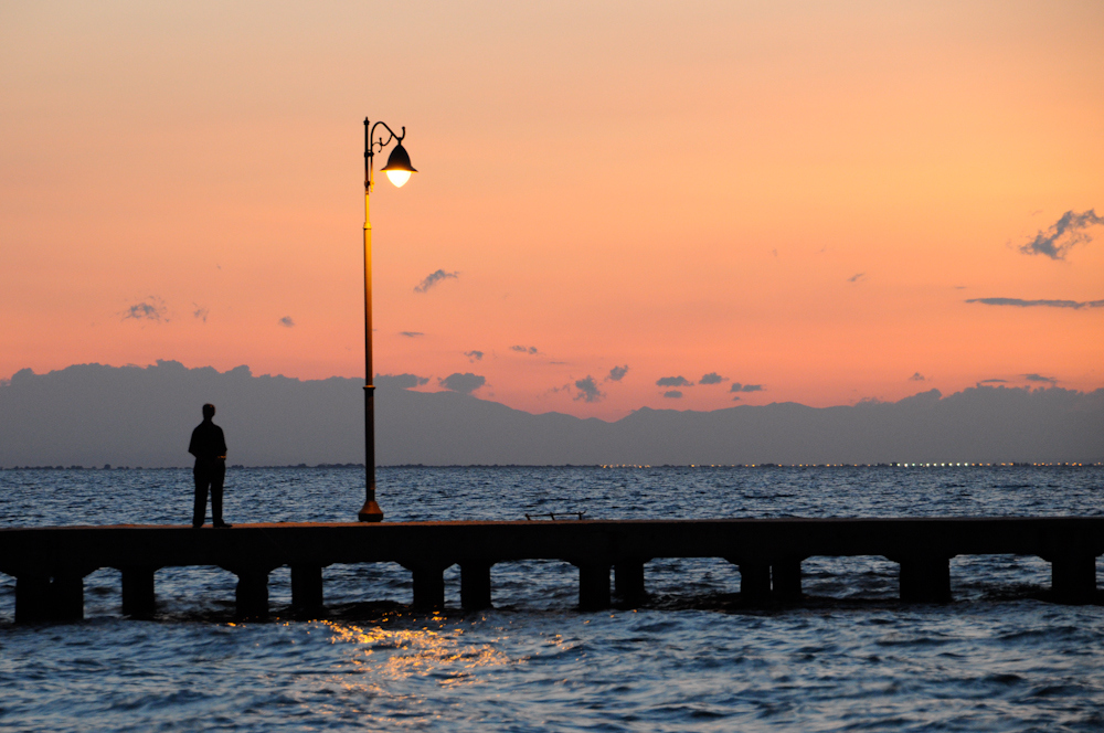 Griechischer Sonnenuntergang