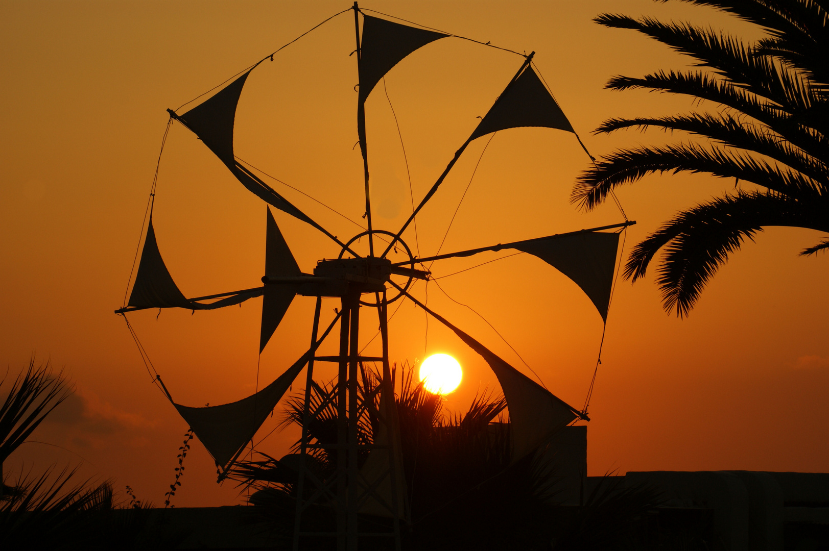 Griechischer Sonnenuntergang