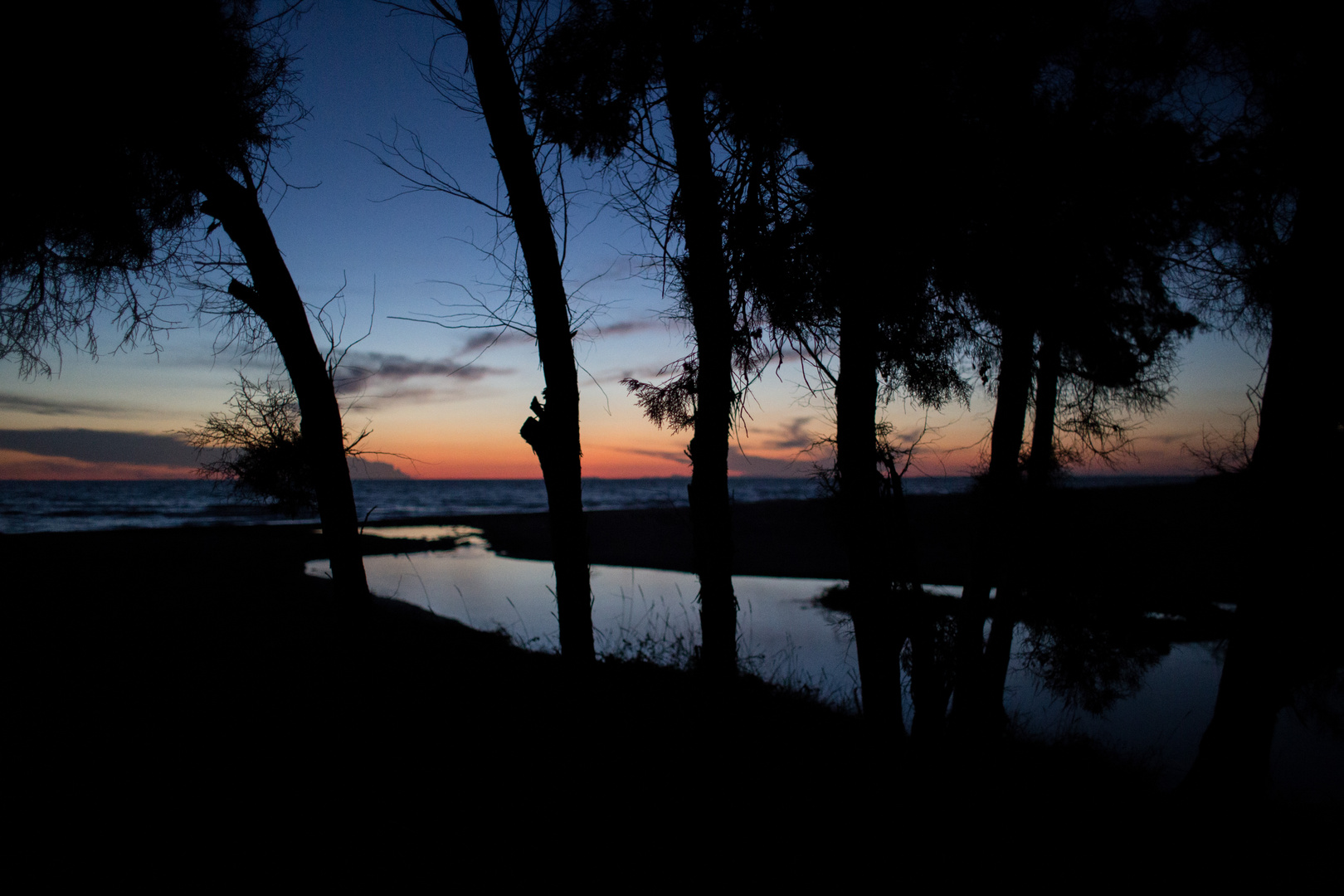 Griechischer Sonnenuntergang