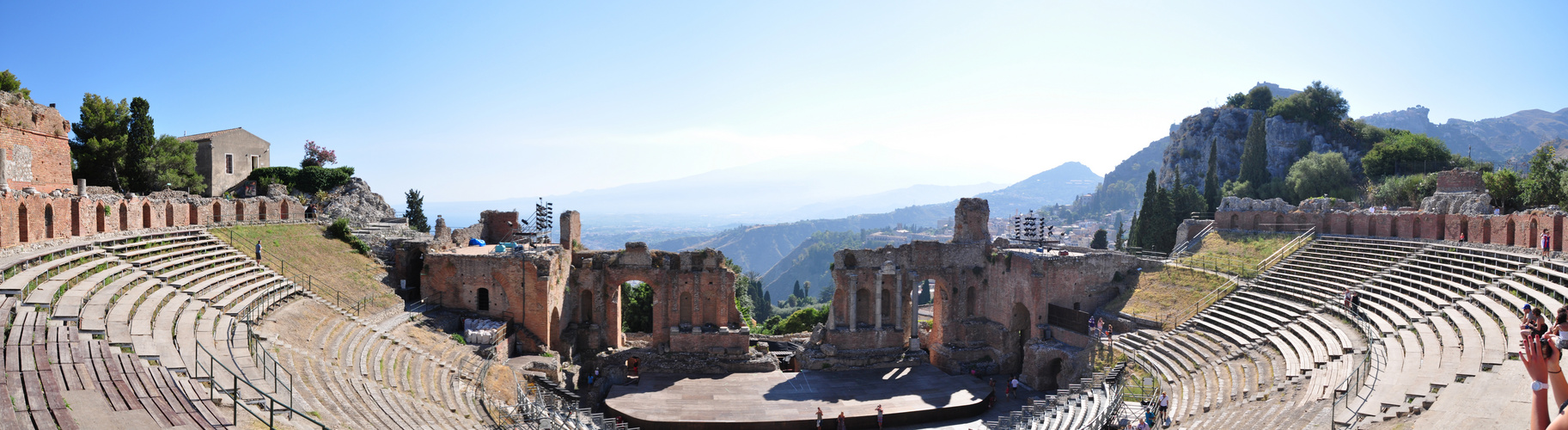 Griechisches Theater in Taormina (Teatro Greco)