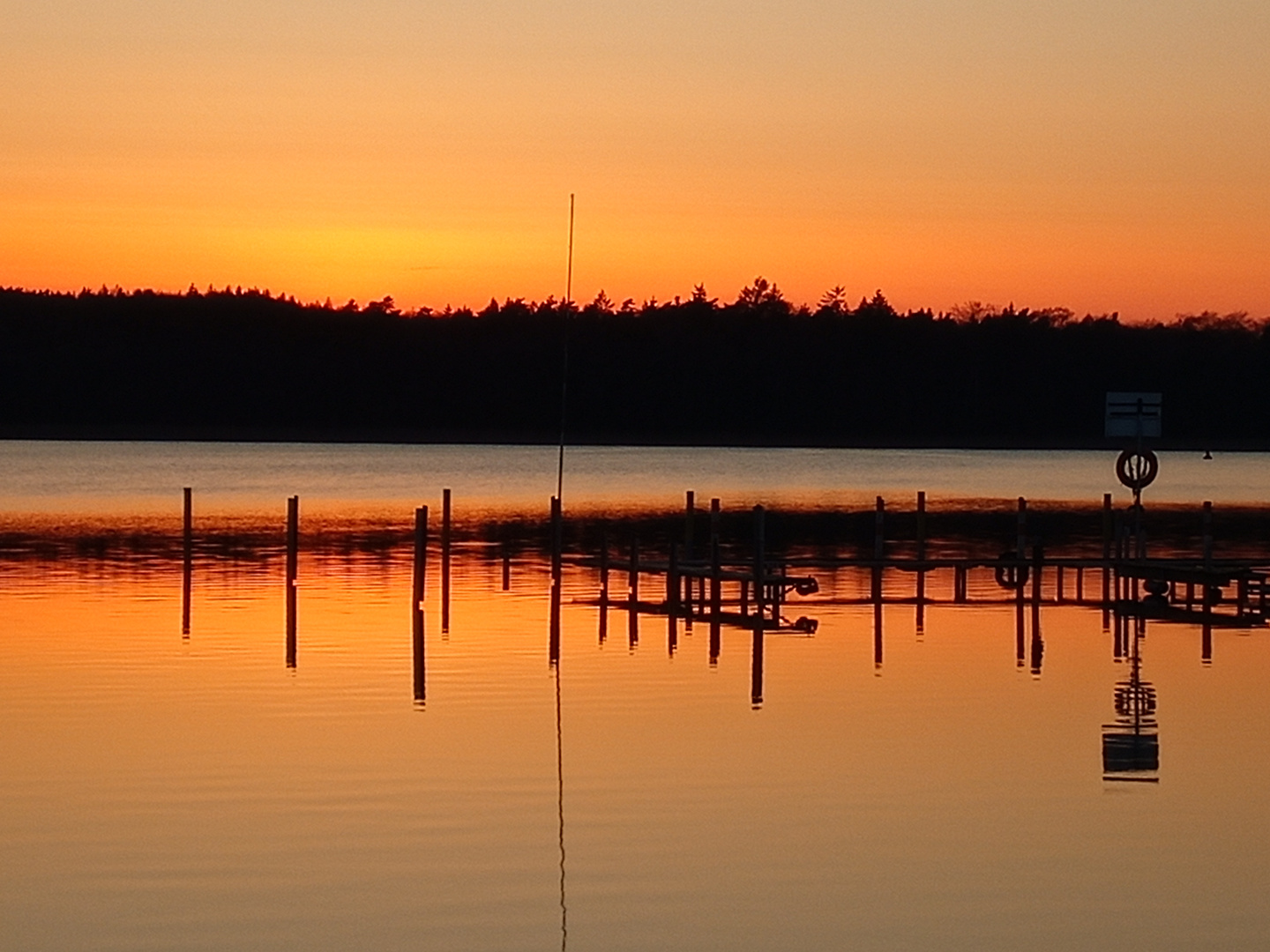 Grienericksee im Abendkleid