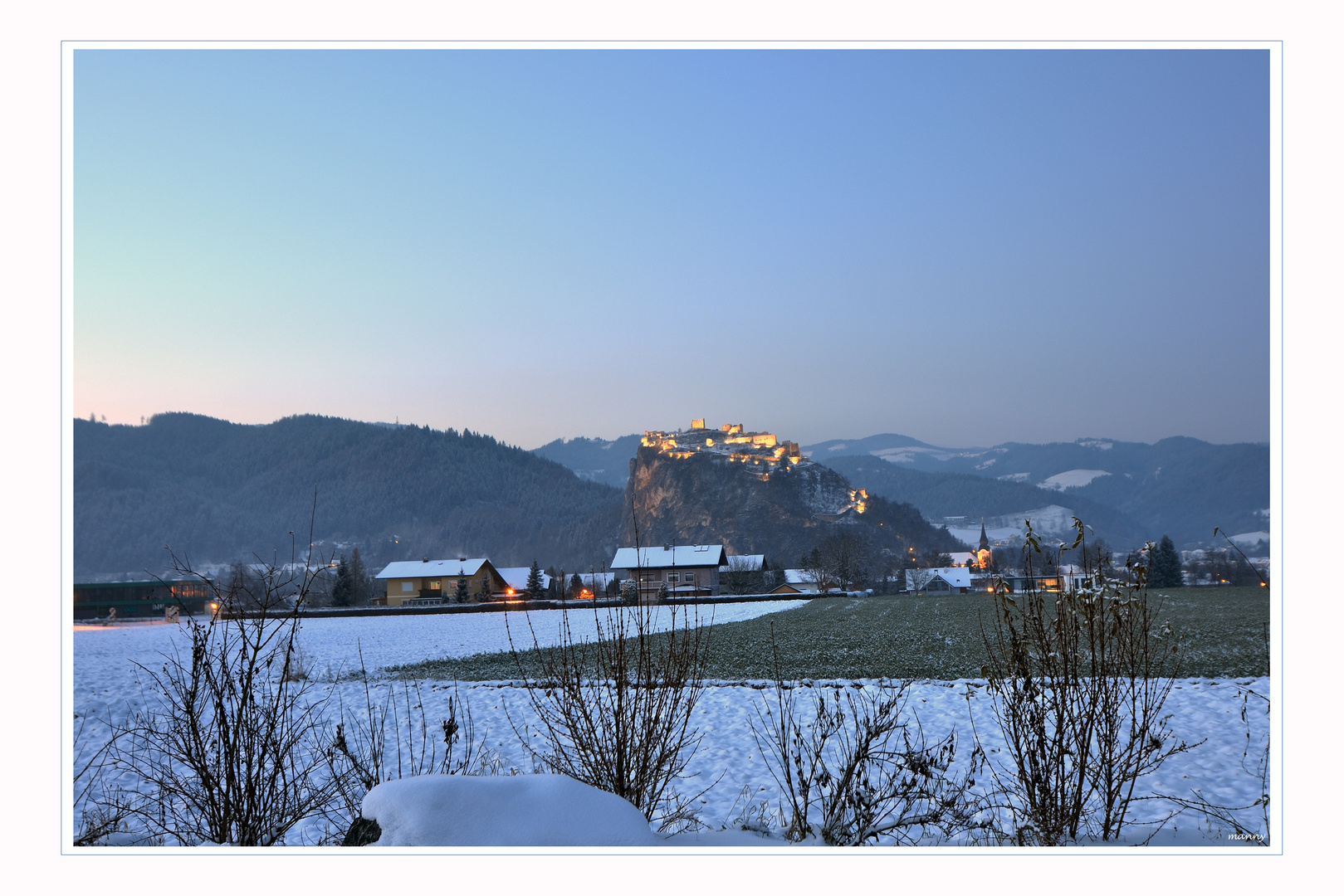 Griffen/Kärnten im Winter