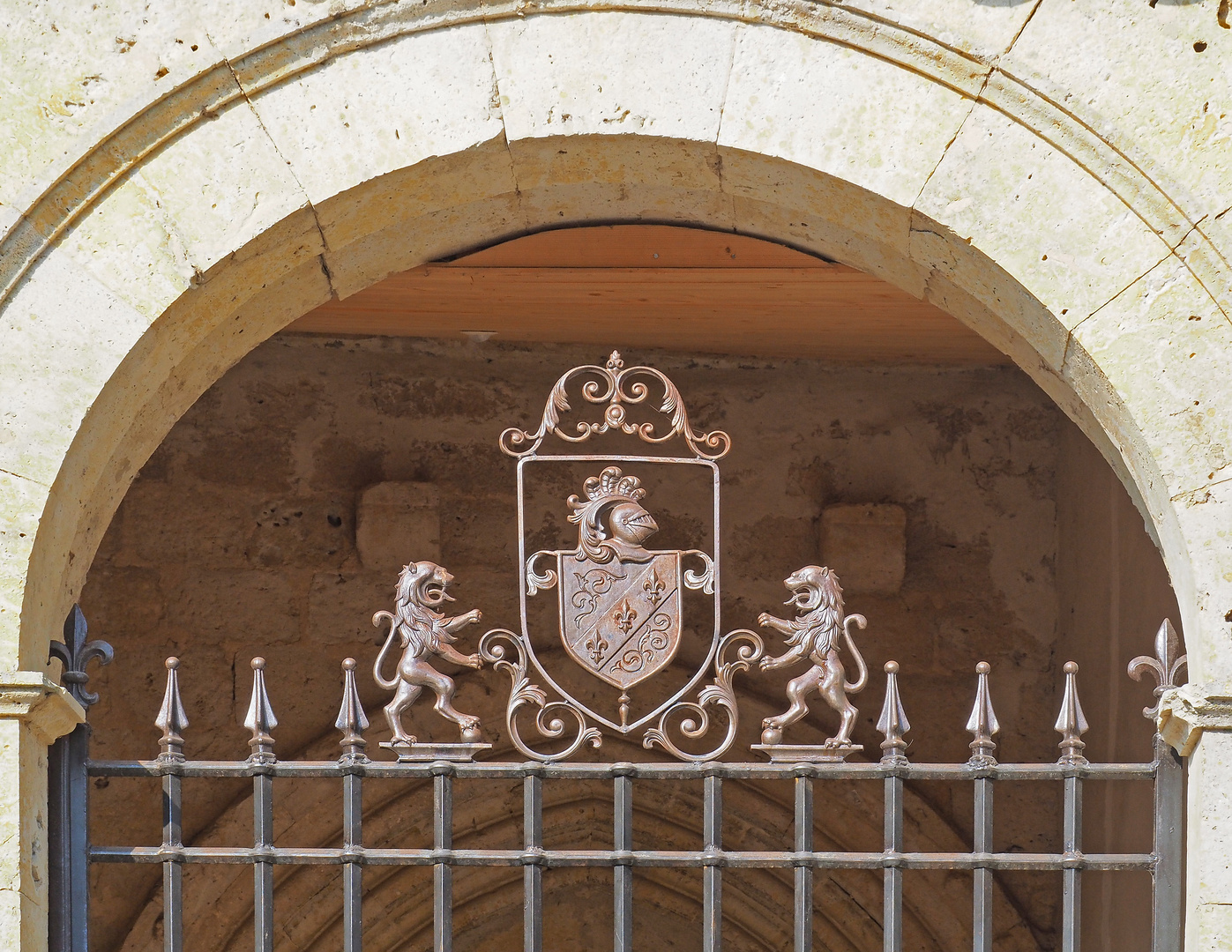 Grille d’entrée d’une maison