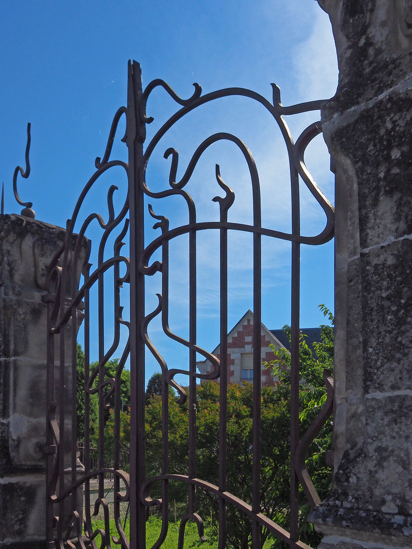 Grille d’entrée d’une maison