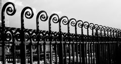 Grille du Sacré Coeur à Montmartre