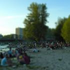 Grillen an der Isar