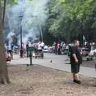 Grillen im Ostankino Park (Moskau)