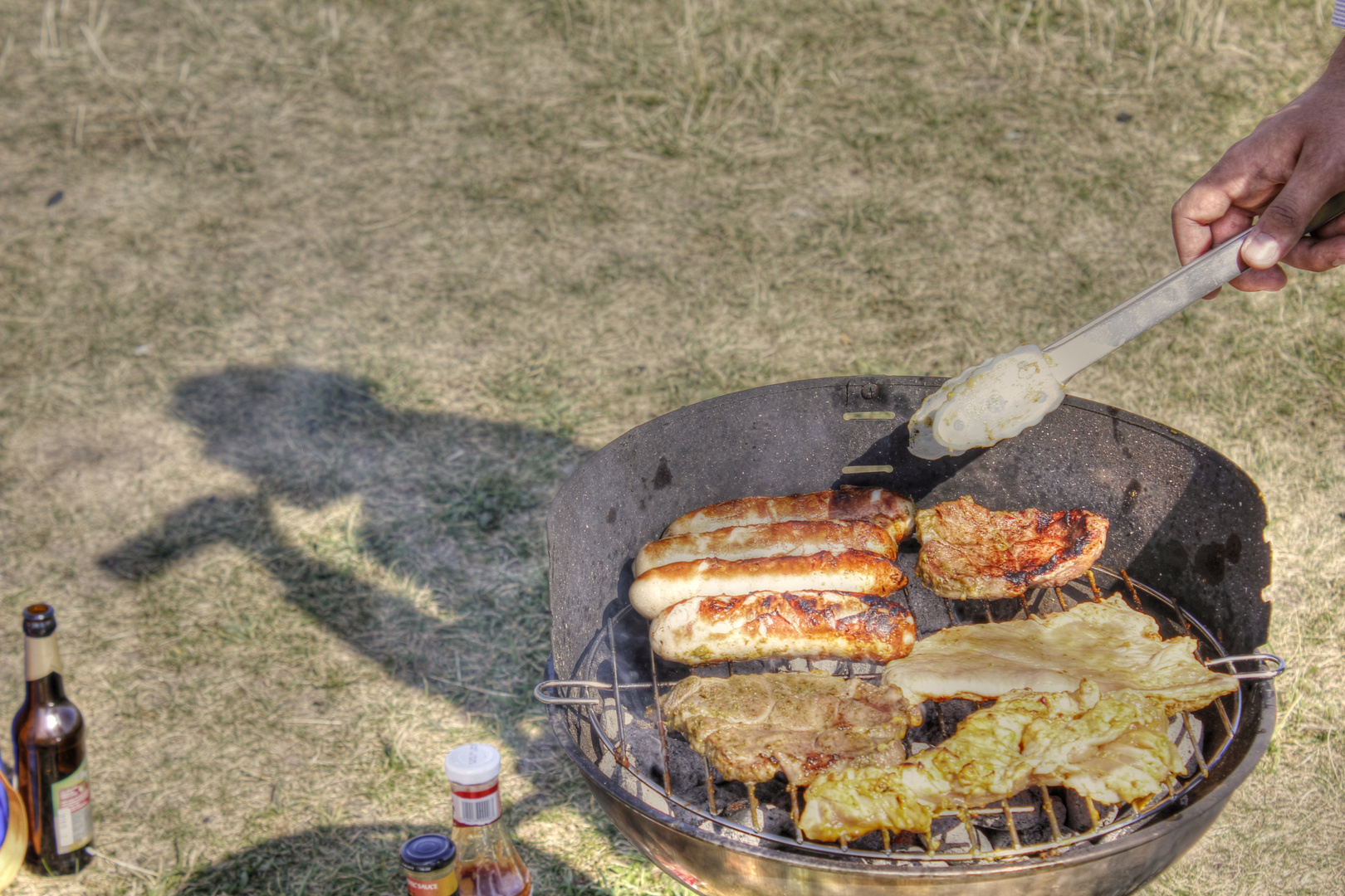 Grillen im Park