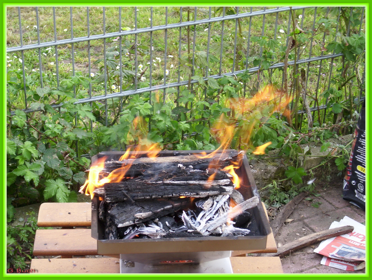 Grillfeuer:-))