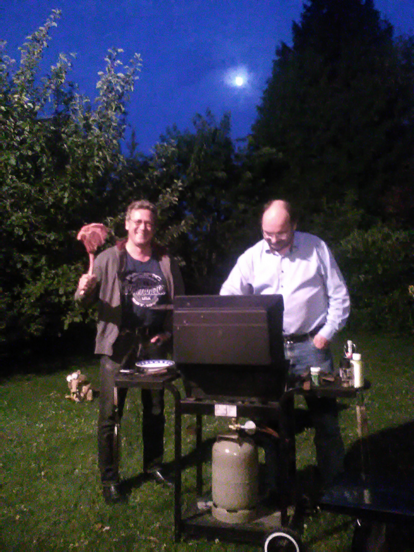 Grillparty Spätwsommernacht