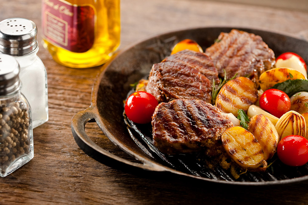 Grillpfanne Foto Bild stillleben essen trinken Grillpfanne Foto Bild stillleben essen trinken