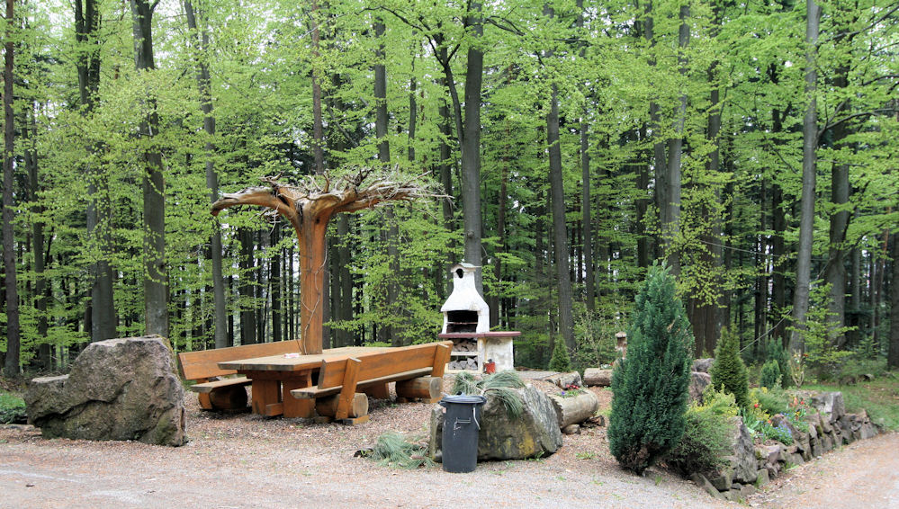 Grillplatz im Wald - Pforzheim Huchenfeld