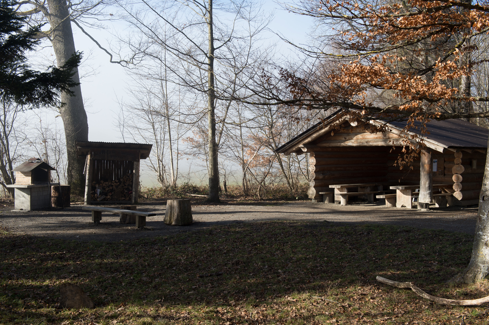 Grillstelle Thanwald Rüeggisberg 14.01.2018