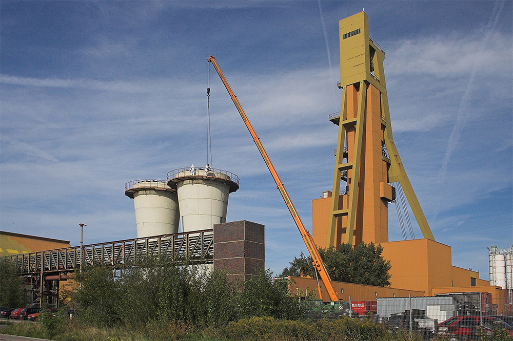 Grimberg 2 Arbeiten am Diffusor