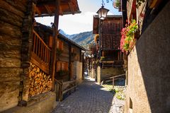 Grimentz im Kanton Wallis (Schweiz)