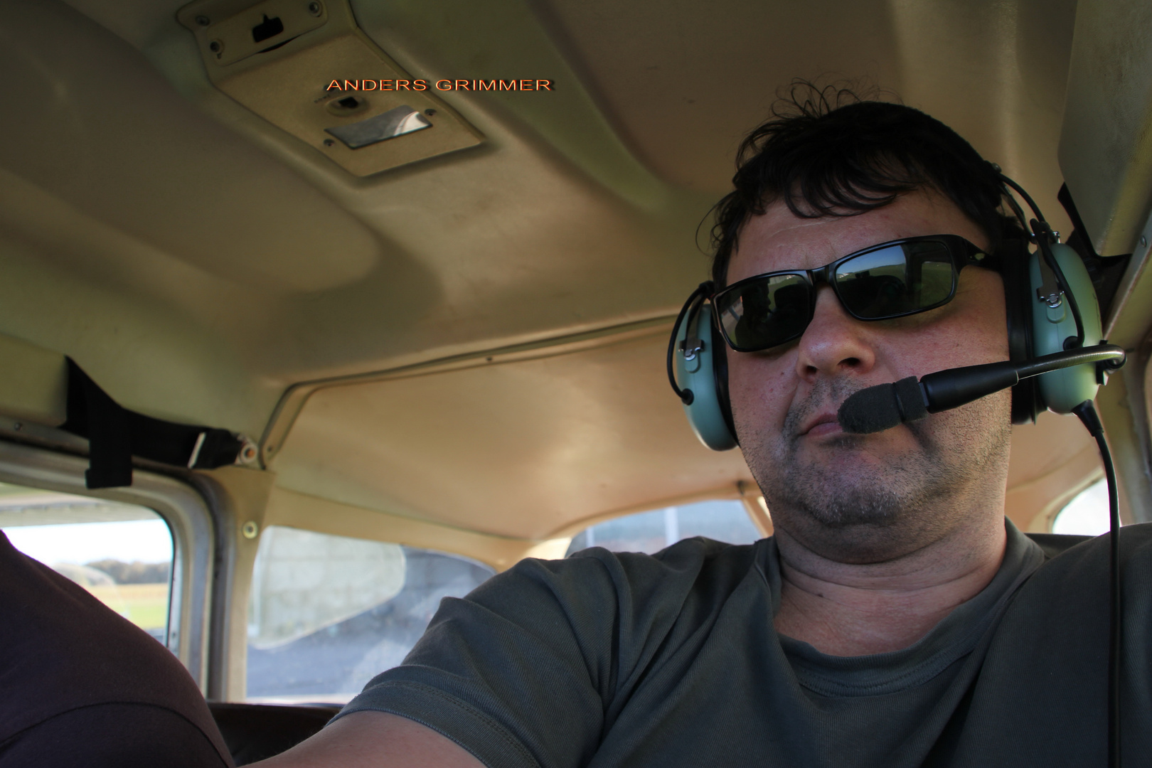 GRIMMER FLUG MIT CESSNA