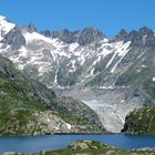 Grimselsee vor Alpenkulisse des Furka-Massivs