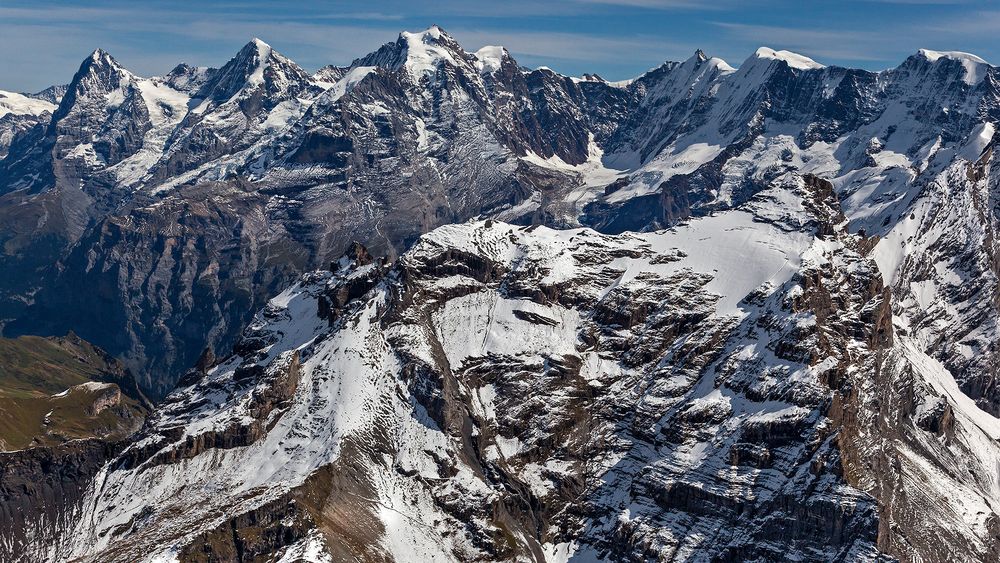 GRINDELWALDER DREIGESTIRN mit Nebengipfel