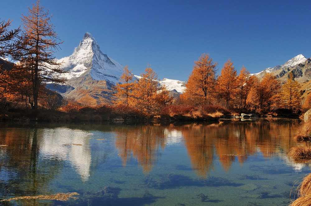 Grindjisee mit Matterhorn