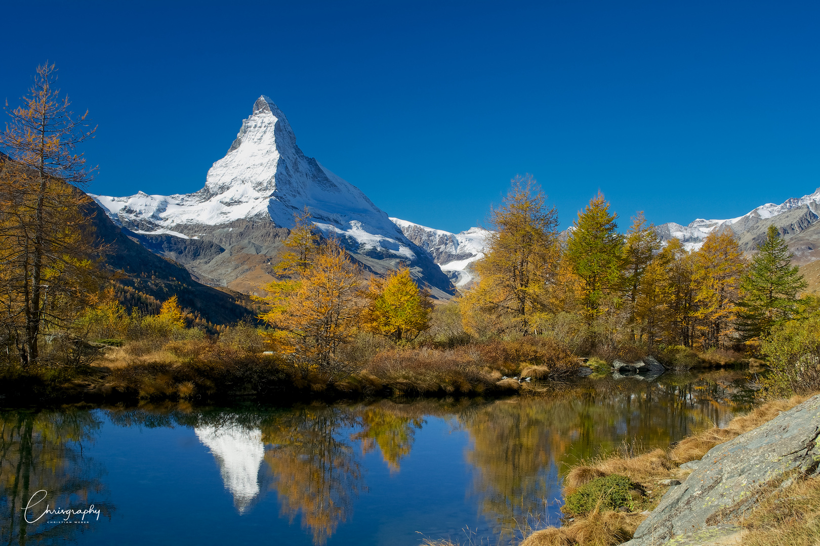 Grindjisee mit Matterhorn