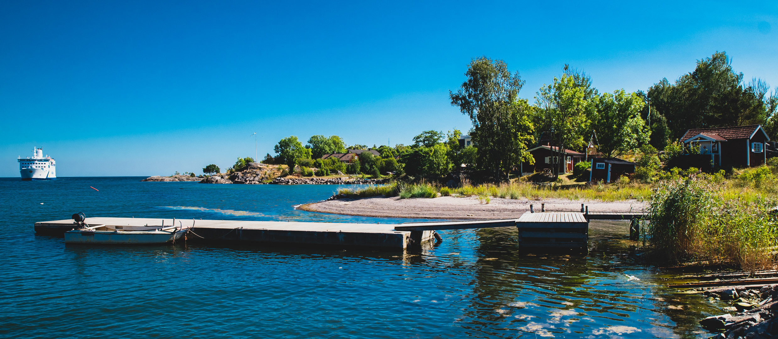 Grisslehamn,  mit Fährverbindung nach Åland