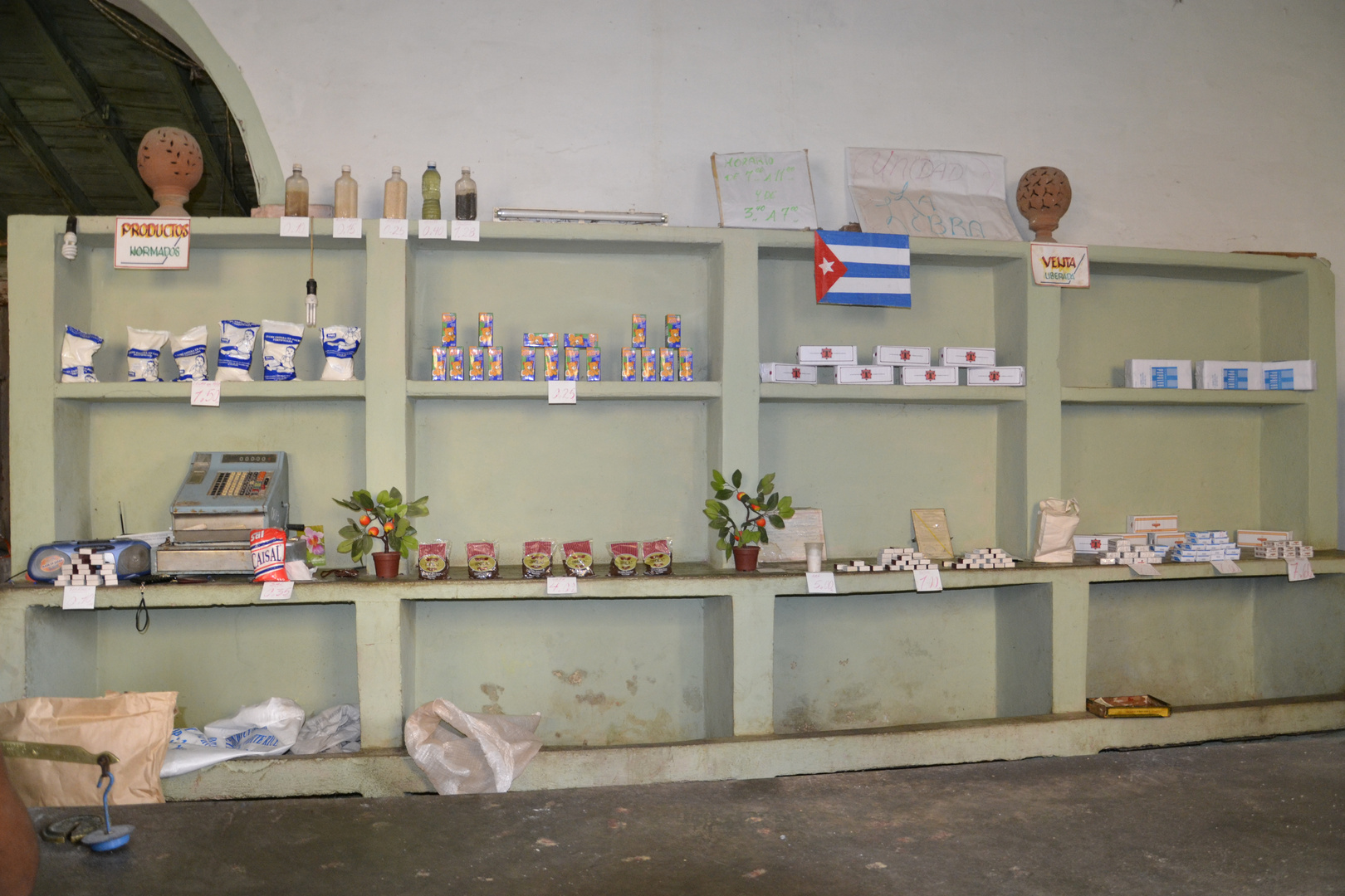 Grocery store in cuba - trinidad