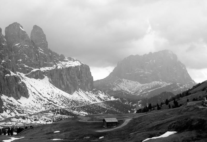 Grödner Joch-Dolomiten