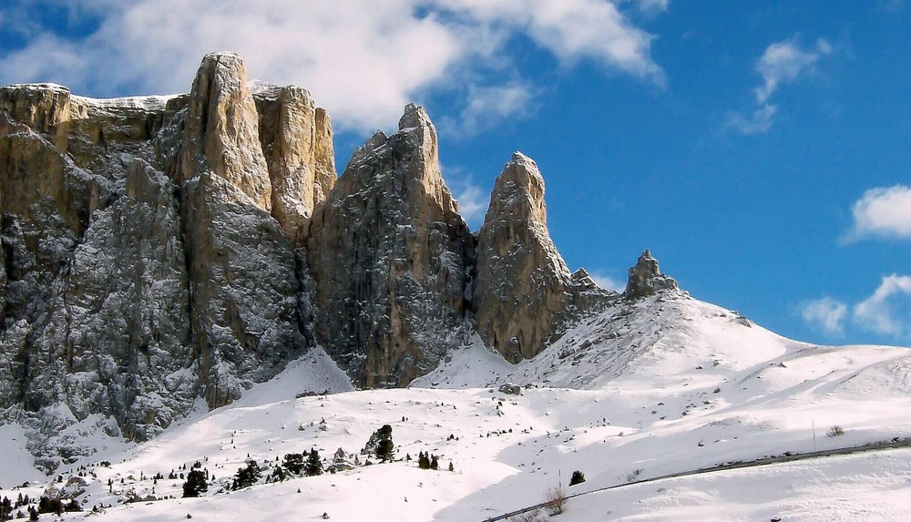 Grödnerjoch Dolomiten