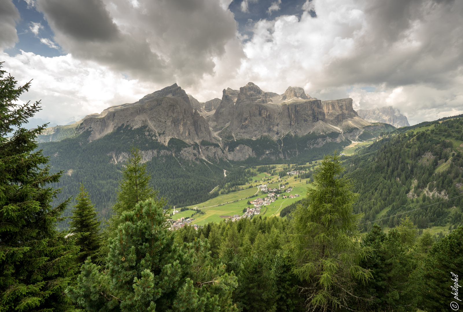 Grödnerjoch und Sellastock