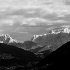 Grödnertal mit Sellamassiv und Grödnerjoch