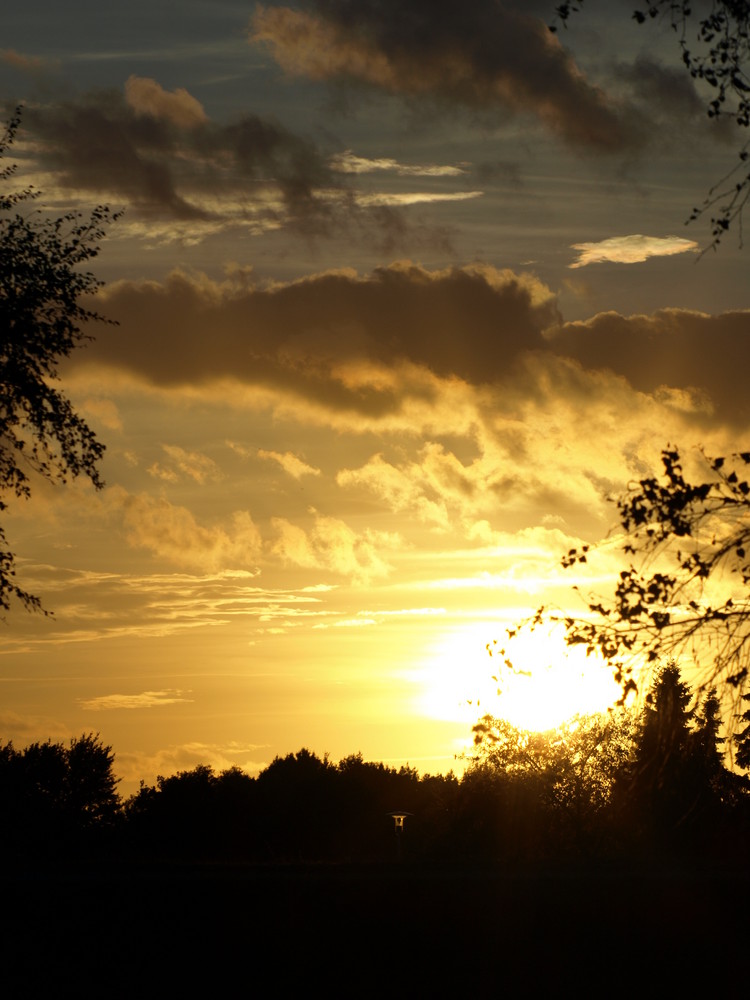 Grömitz bei Sonnenuntergang