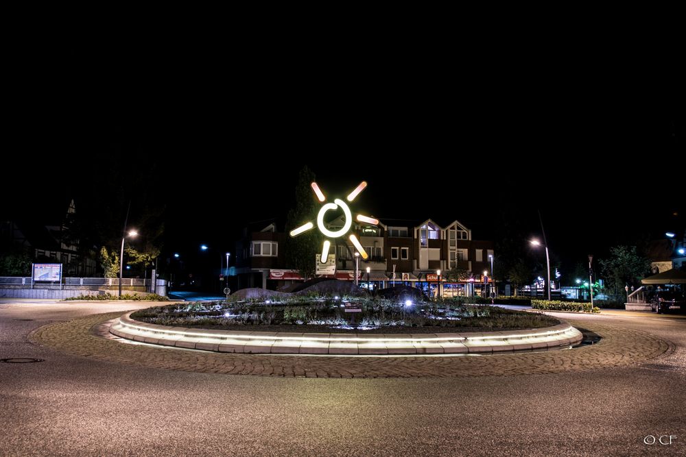 Grömitz Kreisel At Night