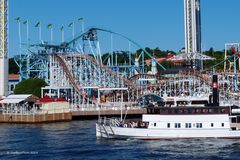 Gröna Lund der Vergnügungspark in Stockholm