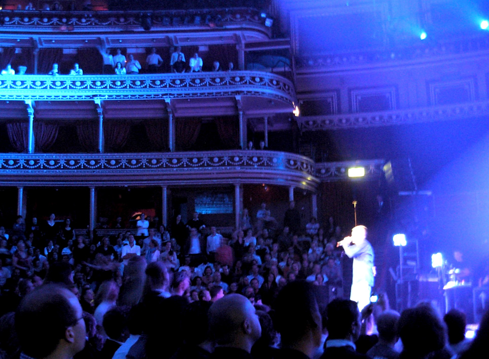 Groenemeyer in blue - Royal Albert Hall